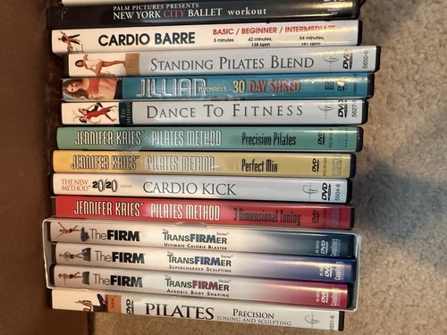 Lot workout dvds - 20, billy